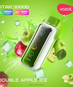 Puff VOZOL Avis - VOZOL STAR 20000 glace aux pommes double NV6D402