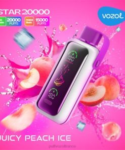 VOZOL Prix - VOZOL STAR 20000 glace à la pêche juteuse NV6D405